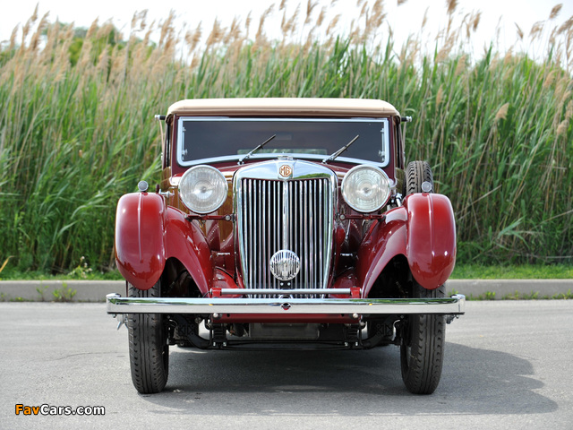 Images of MG VA Drophead Coupe by Tickford 1939 (640 x 480)