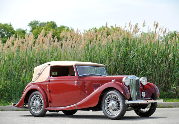 MG VA Drophead Coupe by Tickford 1939 images