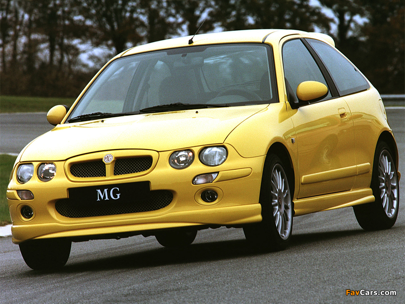 MG ZR 160 3-door EU-spec 2001–04 photos (800 x 600)