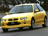 MG ZR 160 3-door EU-spec 2001–04 photos