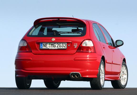 MG ZR 160 5-door EU-spec 2001–04 photos