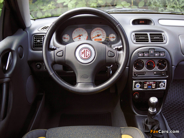 MG ZR 160 3-door EU-spec 2001–04 wallpapers (640 x 480)
