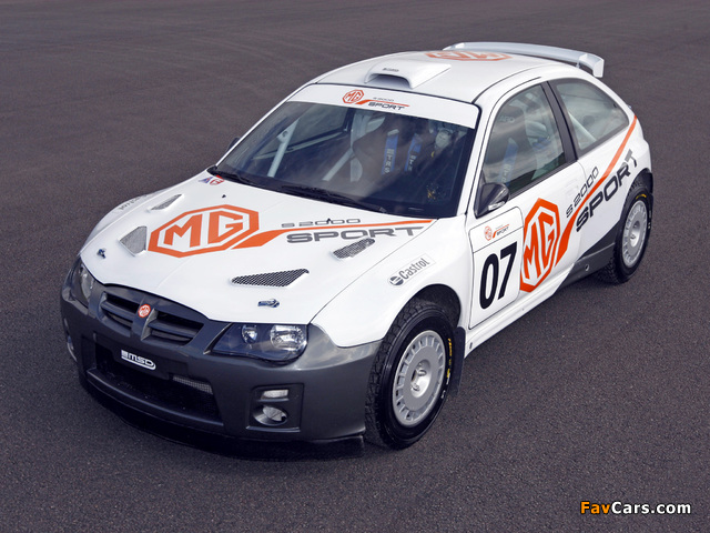 MG ZR S2000 2004–05 wallpapers (640 x 480)
