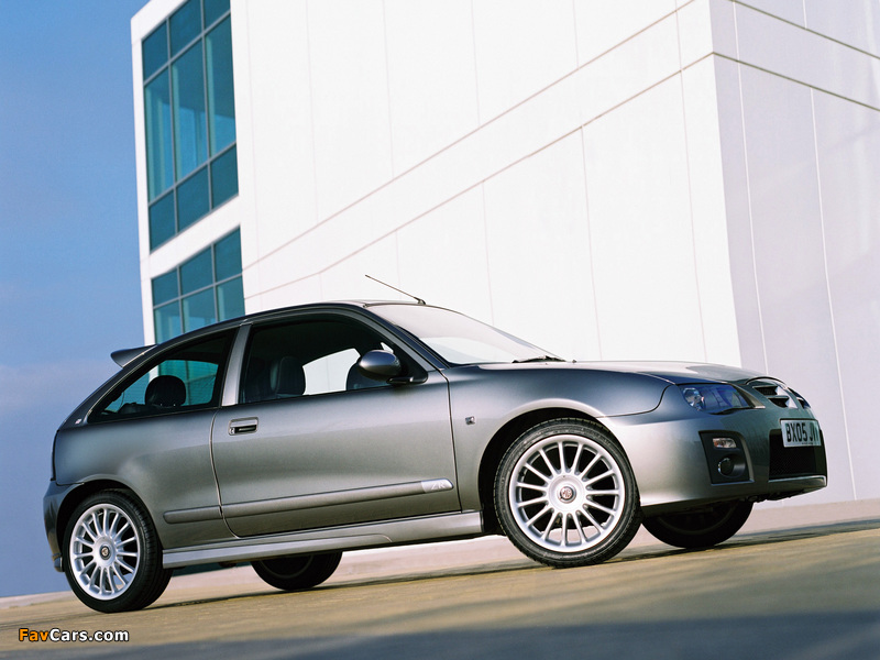 Pictures of MG ZR Trophy SE 2004–05 (800 x 600)