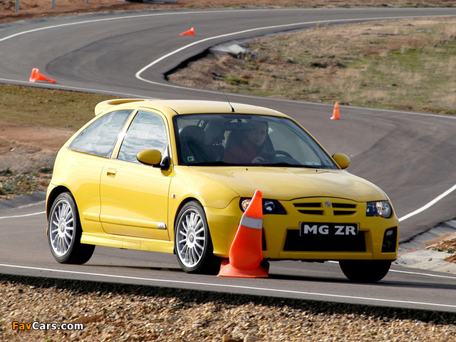 Pictures of MG ZR 160 3-door 2004–05 (640 x 480)