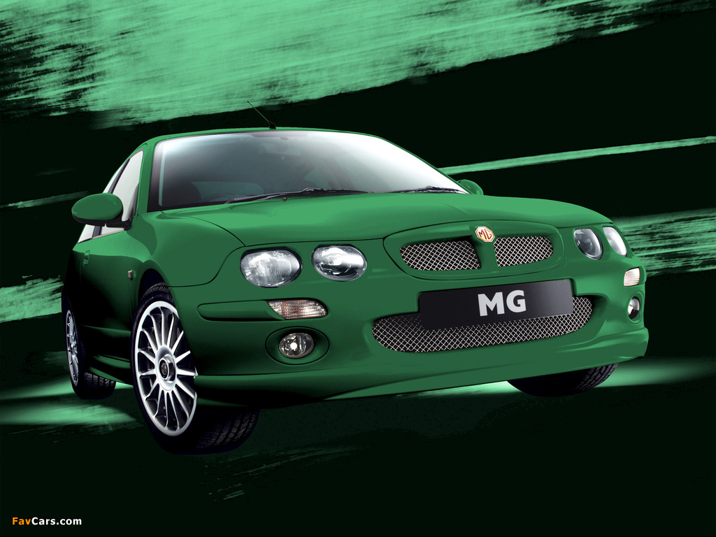 MG ZR 160 3-door 2001–04 wallpapers (1024 x 768)