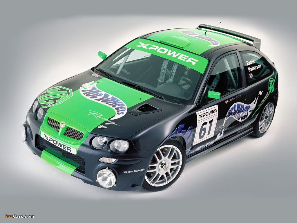 MG ZR XPower 2002–04 wallpapers (1024 x 768)