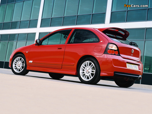 MG ZR Trophy 2004–05 wallpapers (640 x 480)