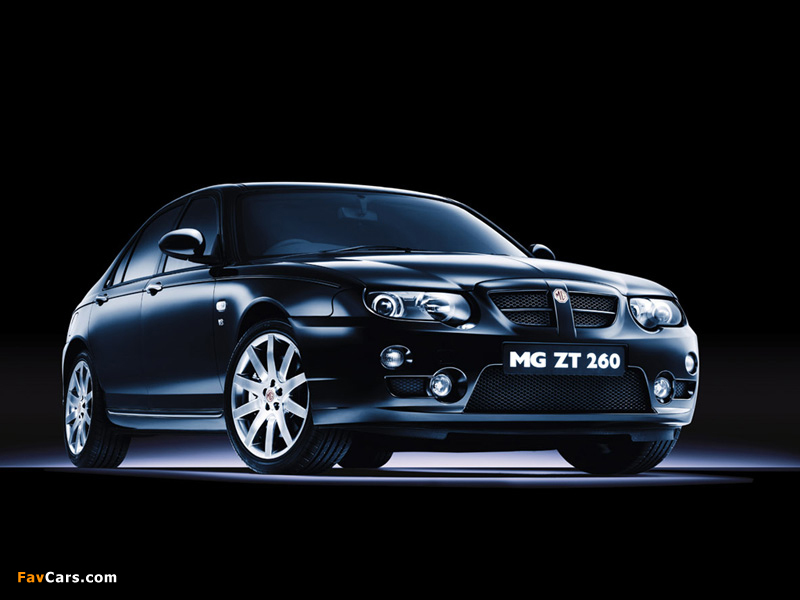 Images of MG ZT 260 2004–05 (800 x 600)