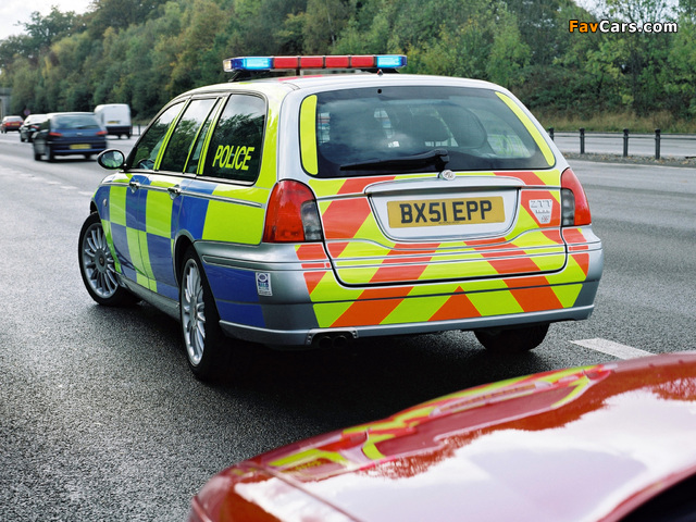 MG ZT-T Police 2001–03 images (640 x 480)