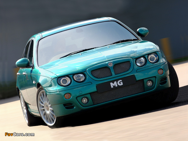 MG ZT 160 2001–03 pictures (640 x 480)