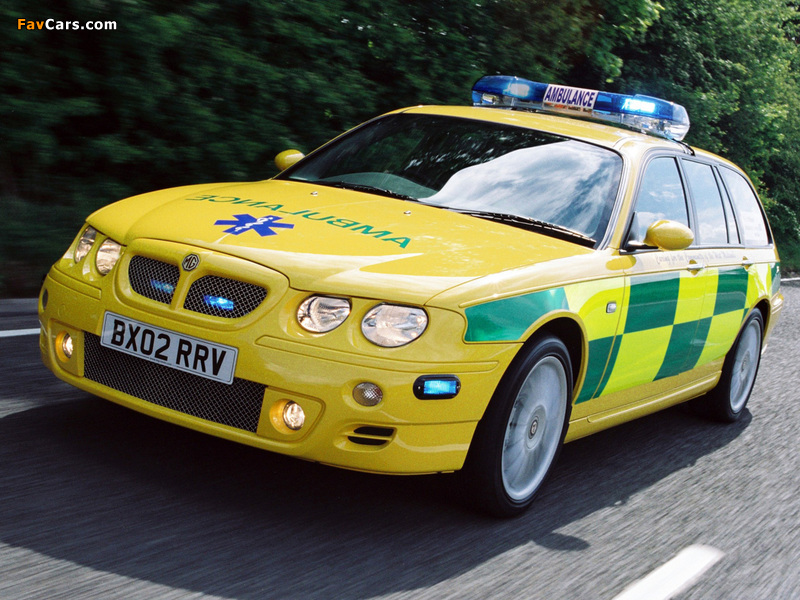 MG ZT-T Ambulance 2001–03 wallpapers (800 x 600)