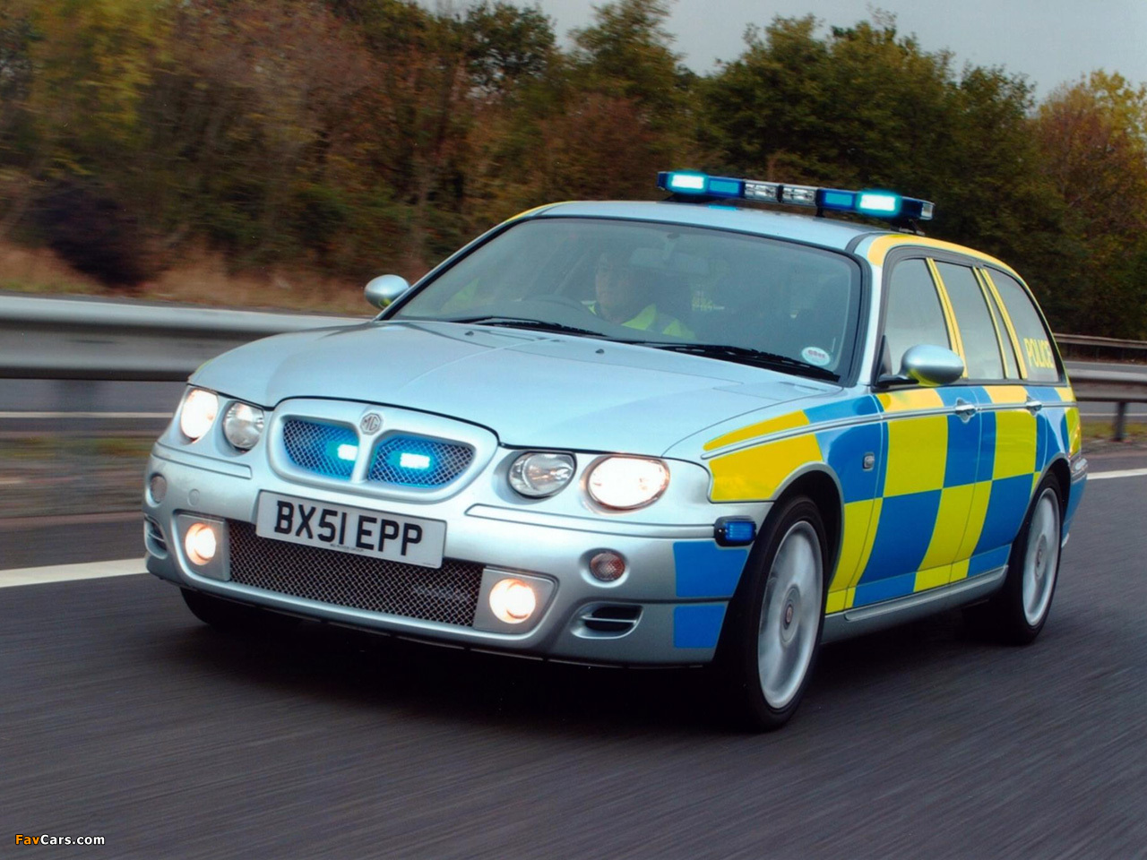 MG ZT-T Police 2001–03 wallpapers (1280 x 960)