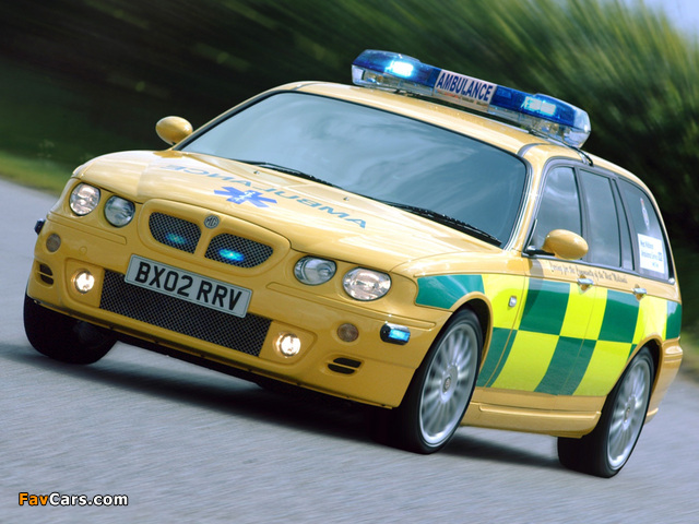 Photos of MG ZT-T Ambulance 2001–03 (640 x 480)