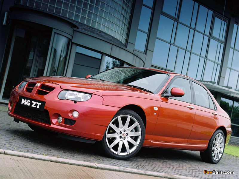 Pictures of MG ZT 260 2004–05 (800 x 600)