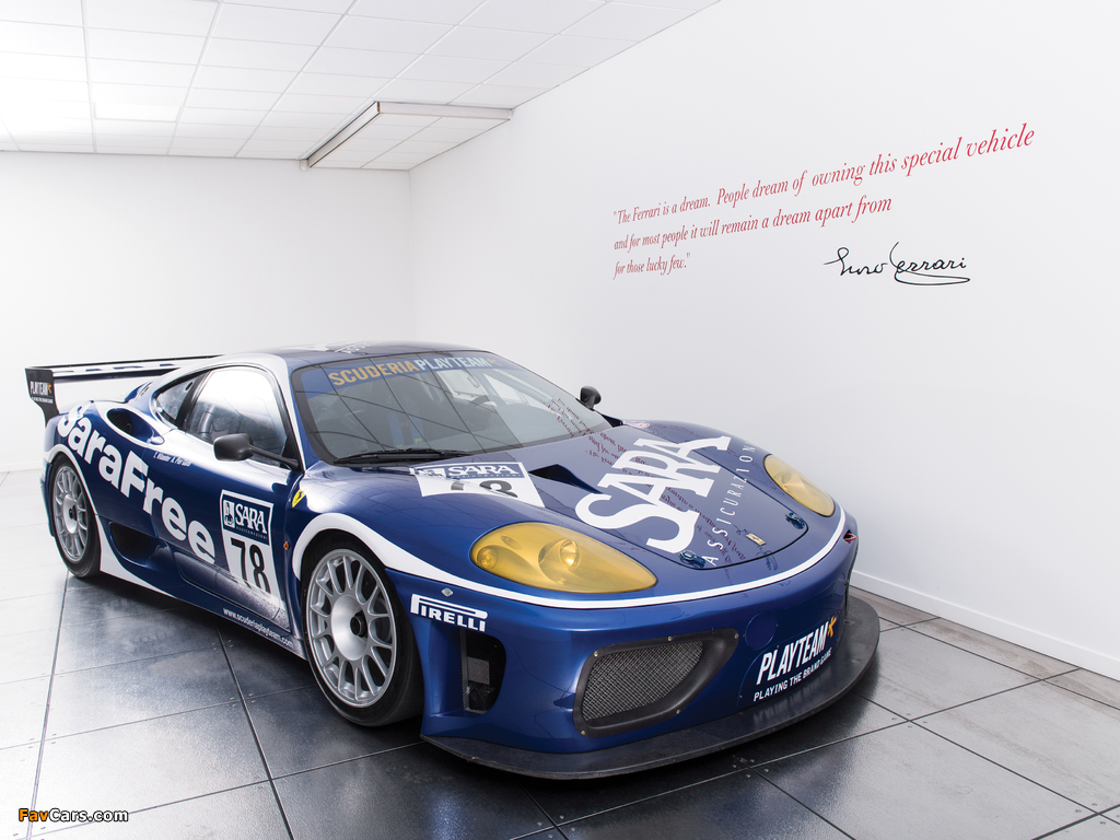 Ferrari 360 GTC by Michelotto 2003–04 wallpapers (1024 x 768)