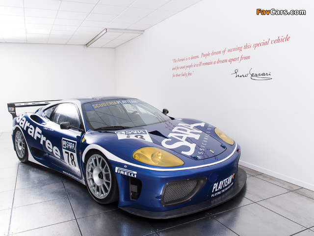 Ferrari 360 GTC by Michelotto 2003–04 wallpapers (640 x 480)