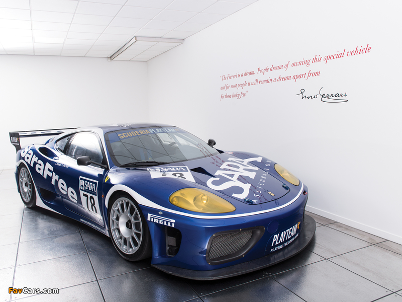 Ferrari 360 GTC by Michelotto 2003–04 wallpapers (800 x 600)
