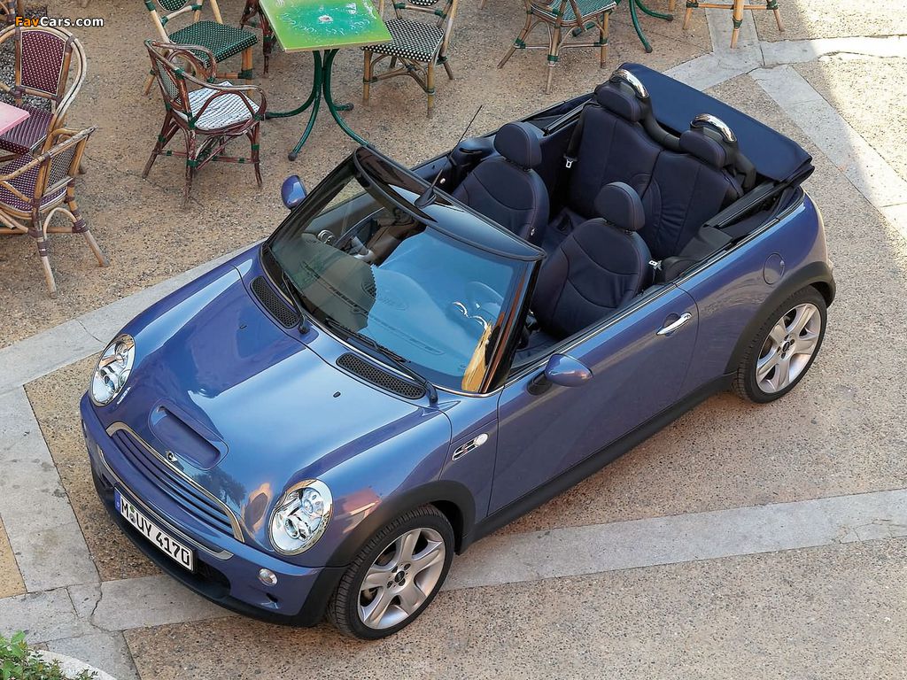 Images of Mini Cooper S Cabrio (R52) 2004–08 (1024 x 768)