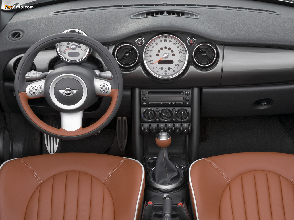 Images of Mini Cooper S Cabrio Sidewalk (R52) 2007 (1024 x 768)