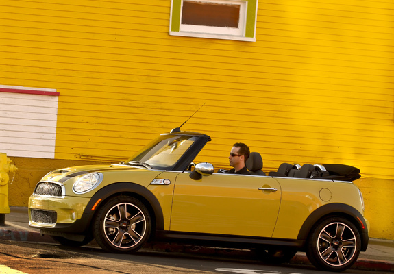 Images of Mini Cooper S Cabrio US-spec (R57) 2009–10