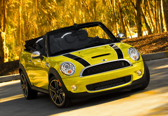 Images of Mini Cooper S Cabrio US-spec (R57) 2009–10