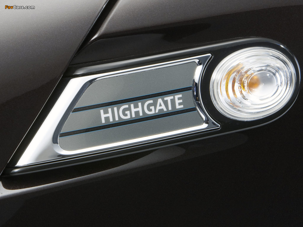 Images of Mini Cooper S Cabrio Highgate (R57) 2012 (1024 x 768)