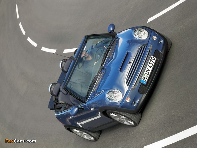 Mini Cooper S Cabrio (R52) 2004–08 images (640 x 480)