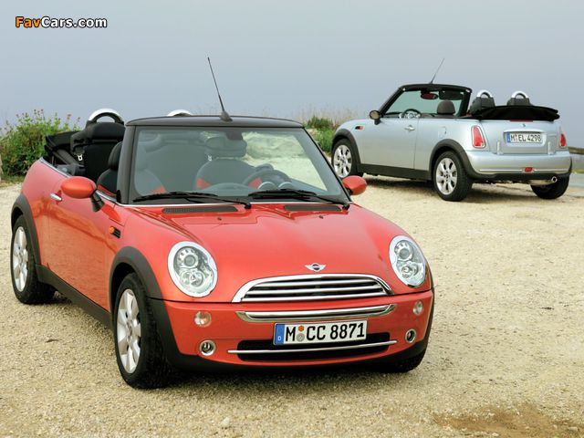 Mini Cooper Cabrio (R52) 2004–08 images (640 x 480)