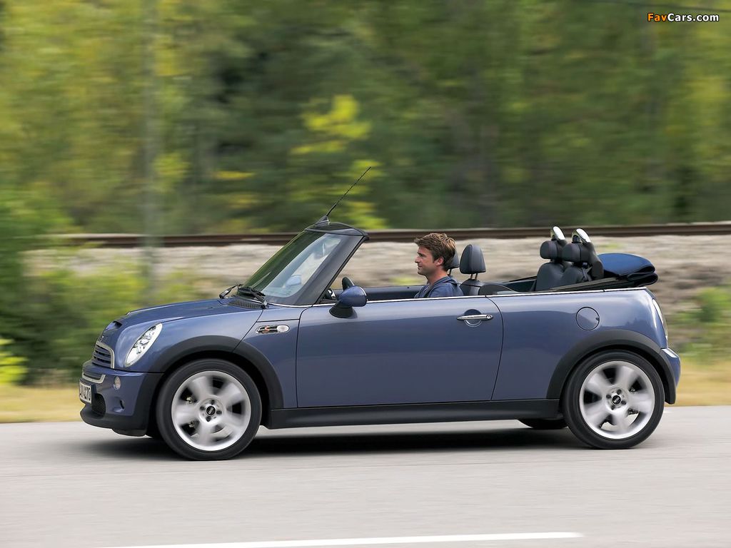 Mini Cooper S Cabrio (R52) 2004–08 photos (1024 x 768)