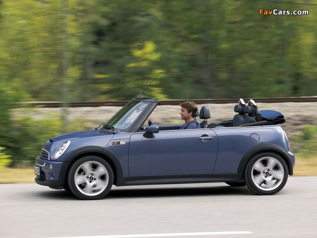 Mini Cooper S Cabrio (R52) 2004–08 photos (640 x 480)