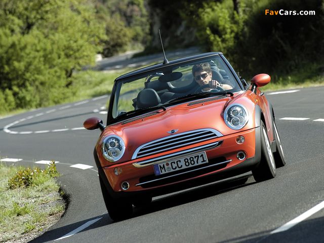 Mini Cooper Cabrio (R52) 2004–08 photos (640 x 480)