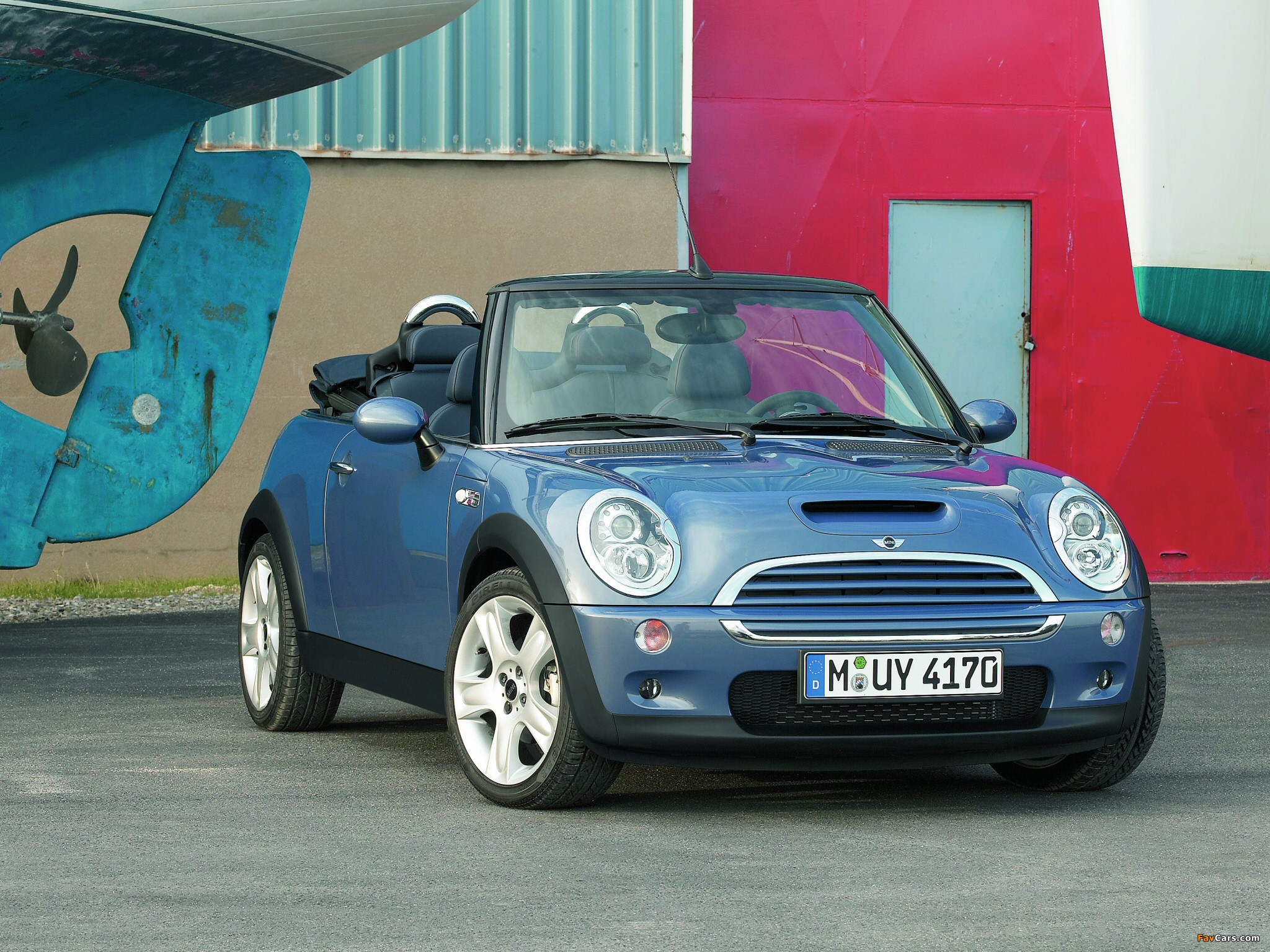 Mini Cooper S Cabrio (R52) 2004–08 wallpapers (2048 x 1536)