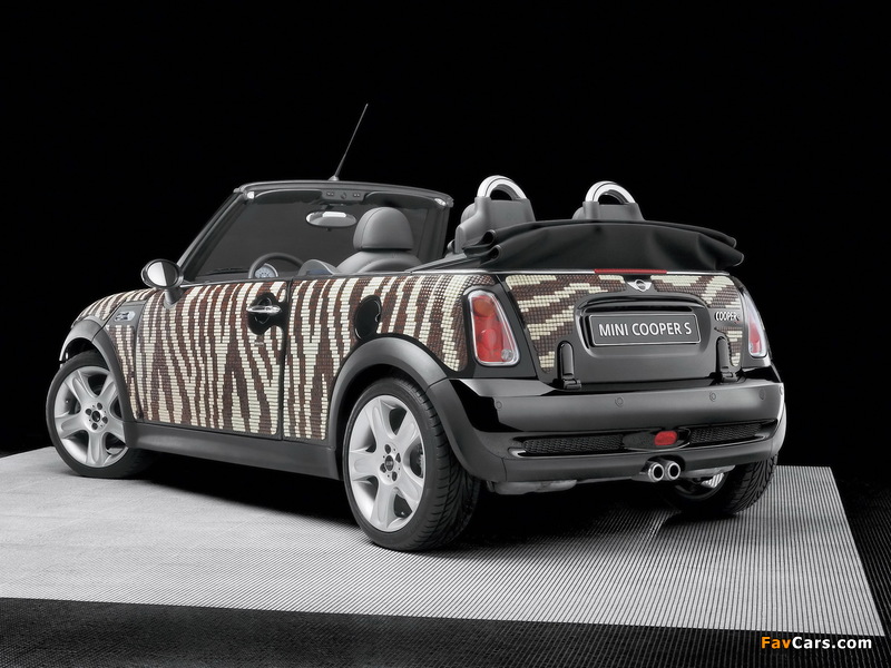 Mini Cooper S Cabrio by Bisazza (R52) 2005 wallpapers (800 x 600)