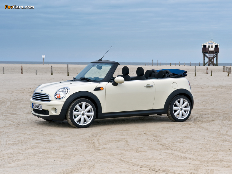 Mini Cooper Cabrio (R57) 2009–10 images (800 x 600)