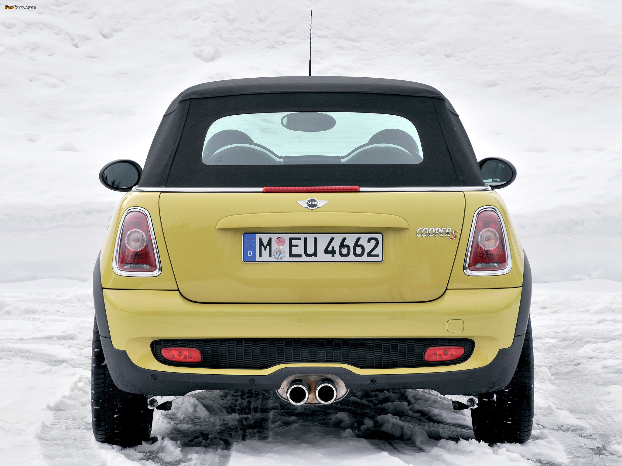 Mini Cooper S Cabrio (R57) 2009–10 photos (2048 x 1536)