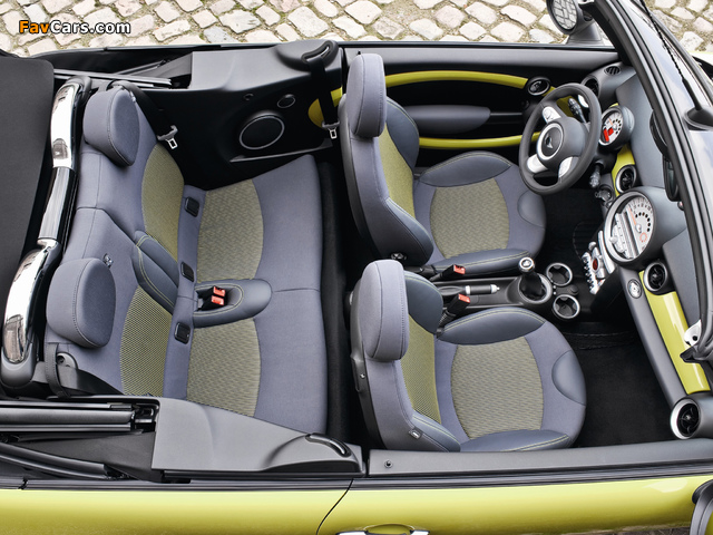Mini Cooper S Cabrio (R57) 2009–10 pictures (640 x 480)