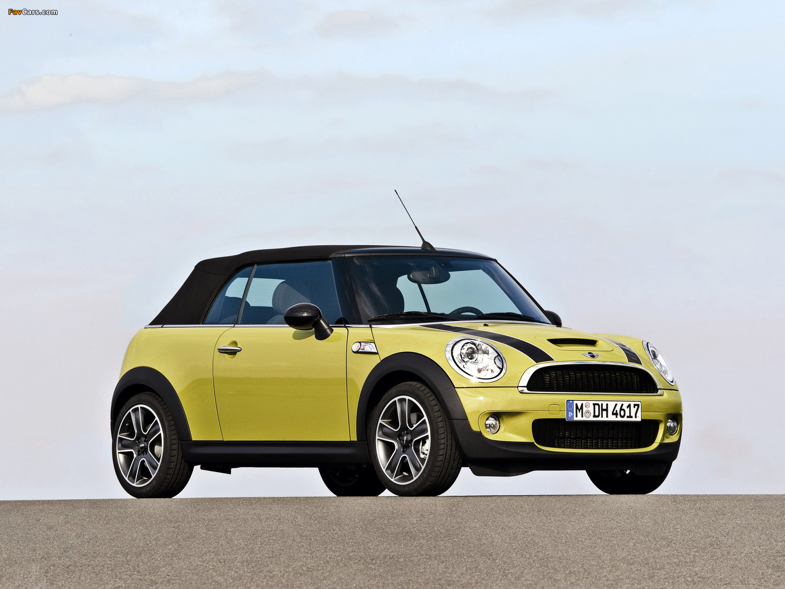 Mini Cooper S Cabrio (R57) 2009–10 pictures (1600 x 1200)