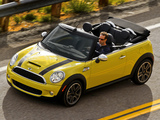 Mini Cooper S Cabrio US-spec (R57) 2009–10 wallpapers