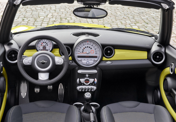 Mini Cooper S Cabrio (R57) 2009–10 wallpapers