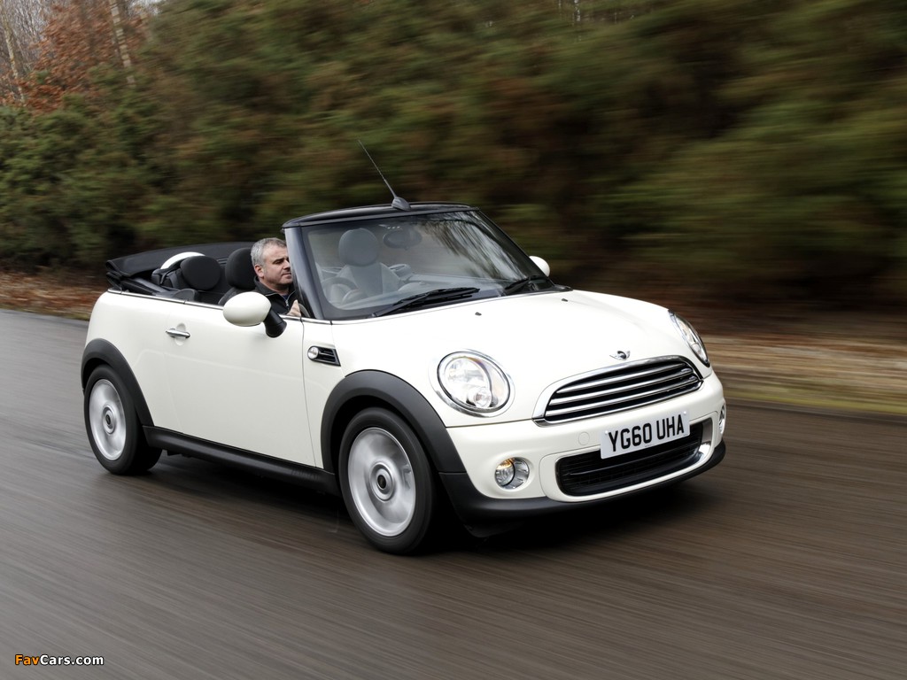 Mini One Cabrio UK-spec (R57) 2010 images (1024 x 768)