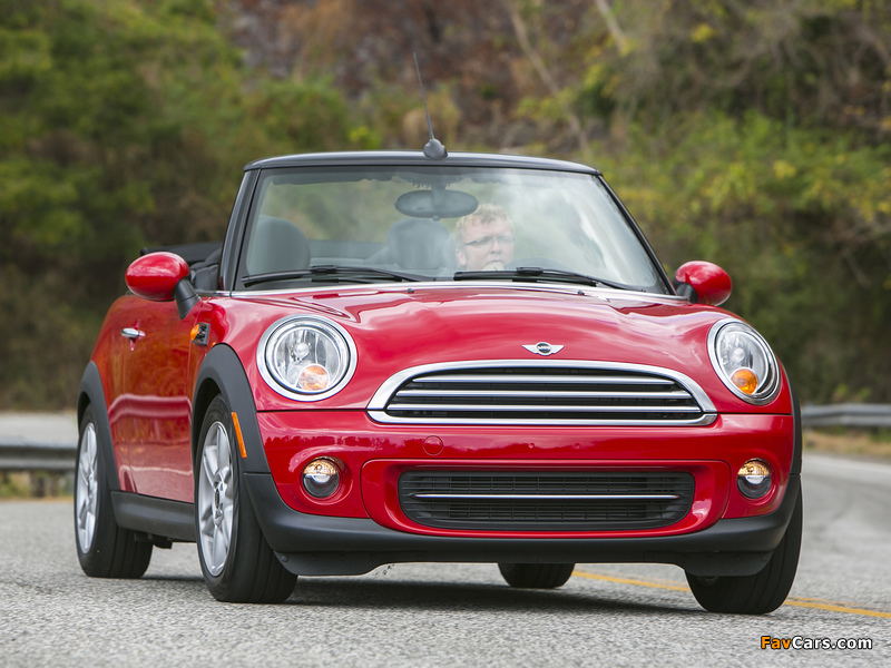 Mini Cooper Cabrio US-spec (R57) 2010 wallpapers (800 x 600)