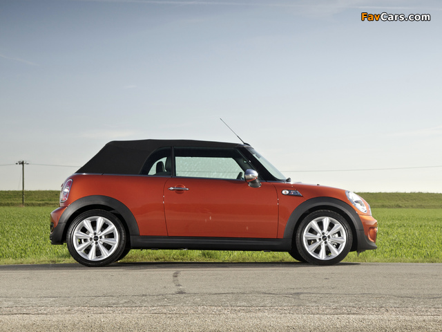 Mini Cooper SD Cabrio UK-spec (R57) 2011 wallpapers (640 x 480)