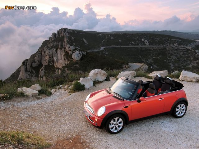 Photos of Mini Cooper Cabrio (R52) 2004–08 (640 x 480)