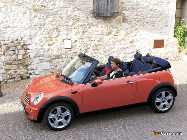 Photos of Mini Cooper Cabrio (R52) 2004–08 (640 x 480)