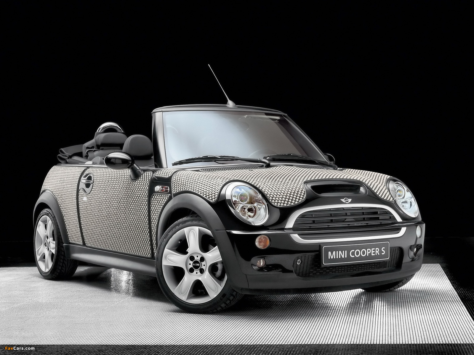 Photos of Mini Cooper S Cabrio by Bisazza (R52) 2005 (1600 x 1200)