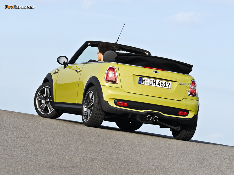 Photos of Mini Cooper S Cabrio (R57) 2009–10 (800 x 600)