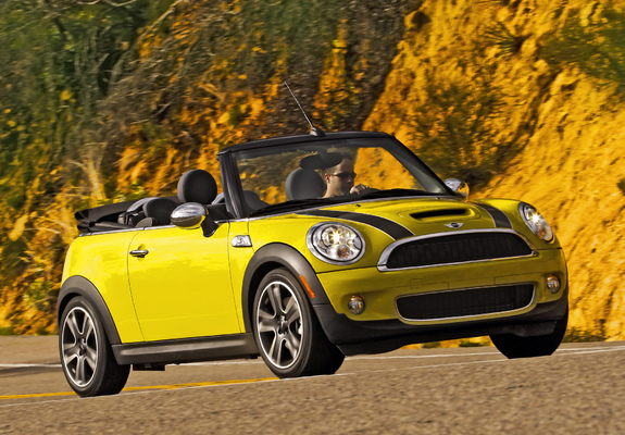 Photos of Mini Cooper S Cabrio US-spec (R57) 2009–10