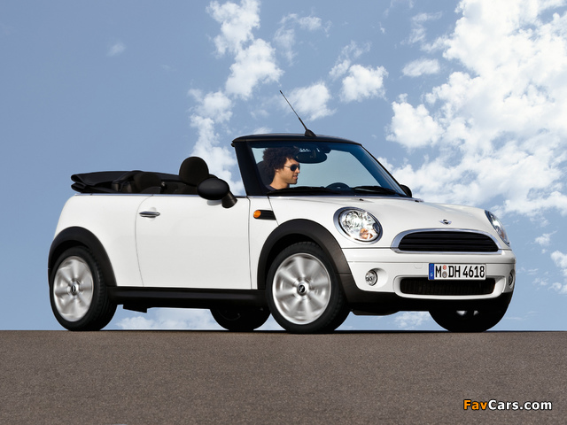 Photos of Mini One Cabrio (R57) 2009–10 (640 x 480)
