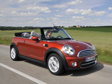 Photos of Mini Cooper D Cabrio (R57) 2010